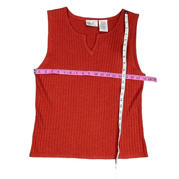 Vintage Kathie Lee Collection Sleeveless Sweater Size L - Picture 2 of 5